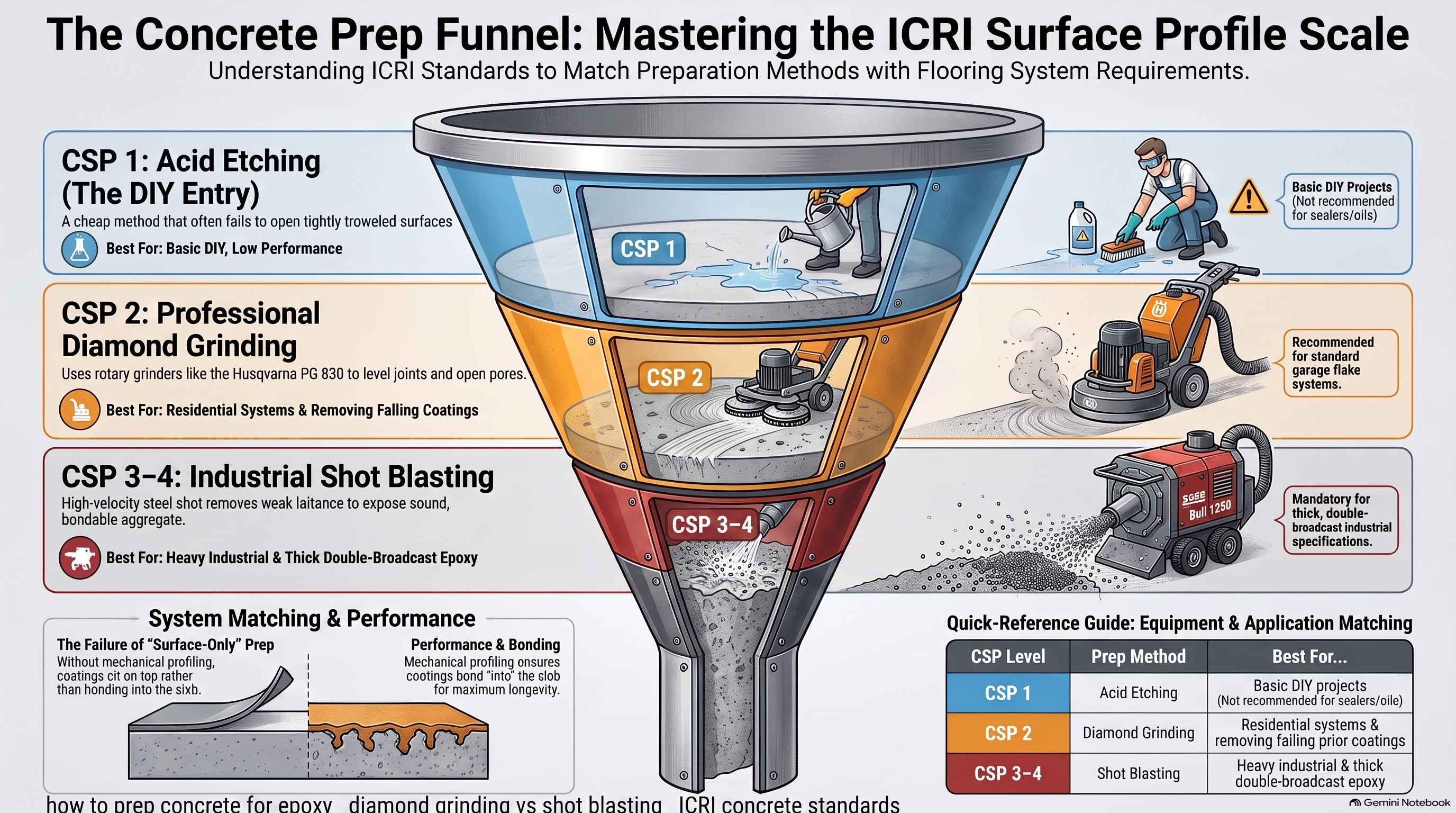 Mastering Concrete Surface Profile Standards