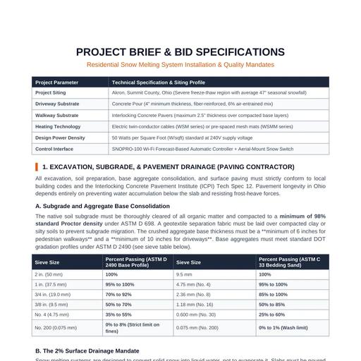 Indianapolis Driveway Drainage and Grade: Slope and Base Spec
